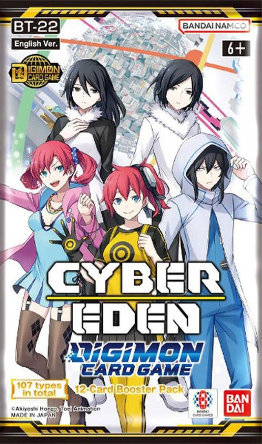 Cyber Eden Booster Pack - Cyber Eden (BT22)