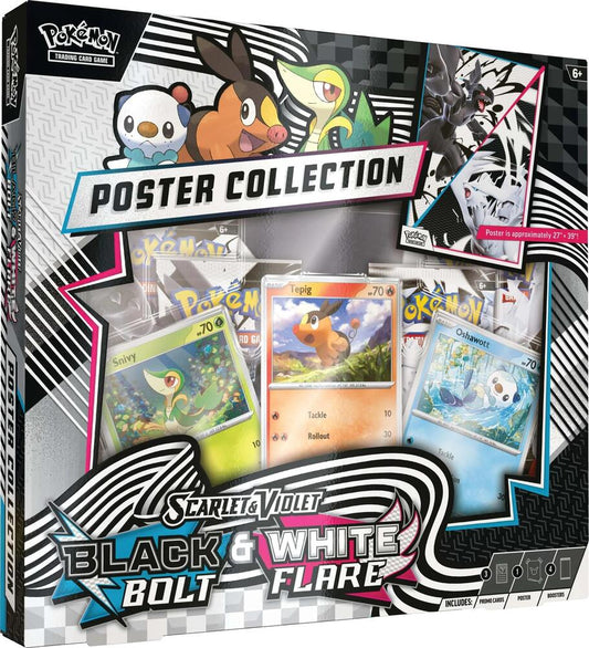 Unova Poster Collection Black Bolt White Flare