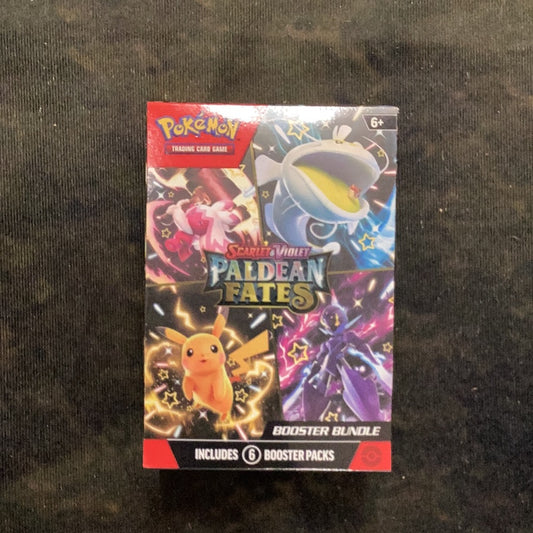 Pokémon: Scarlet & Violet Paldean Fates Booster Bundle