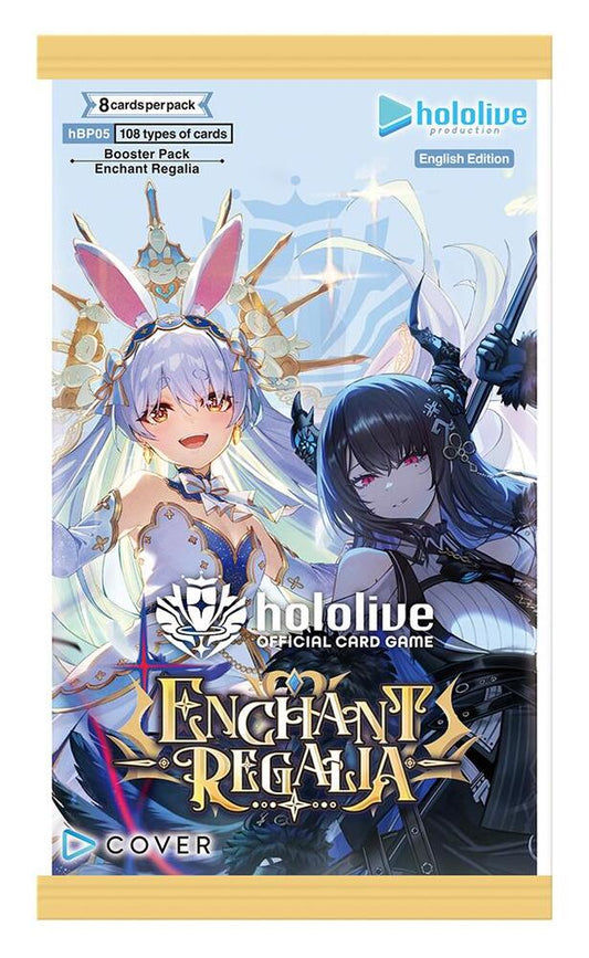 Hololive Official Card Game Enchant Regalia Booster Pack