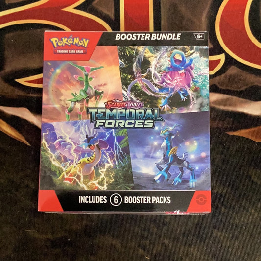 Pokémon: Scarlet & Violet Temporal Forces Booster Bundle