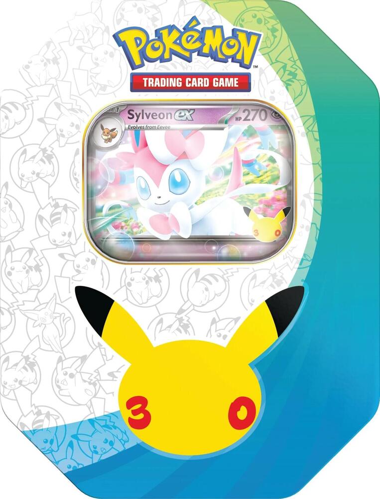 (Preorder) POKEMON 30TH CELEBRATION EX TIN