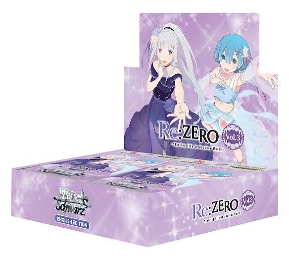 Weiss Schwarz Re: Zero Volume 3 Booster Box