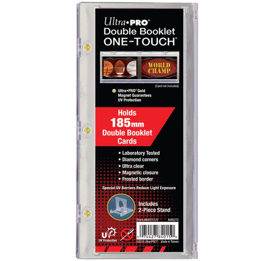 Ultra Pro 185mm Double Booklet Card UV One-Touch Magnetic Holder