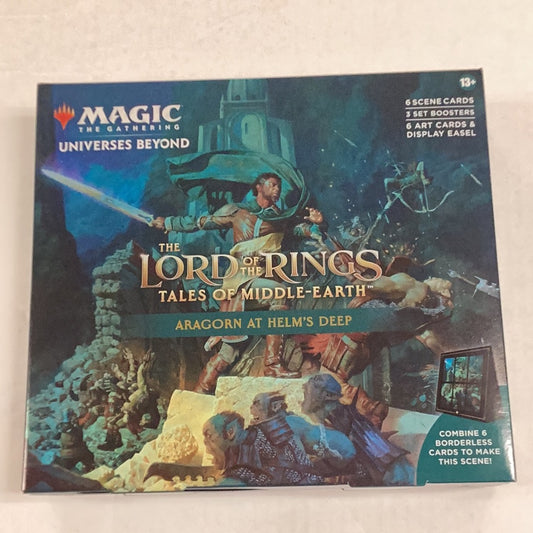 Magic the Gathering: The Lord of the Rings Middle-Earth Aragorn at Helm’s Deep Box