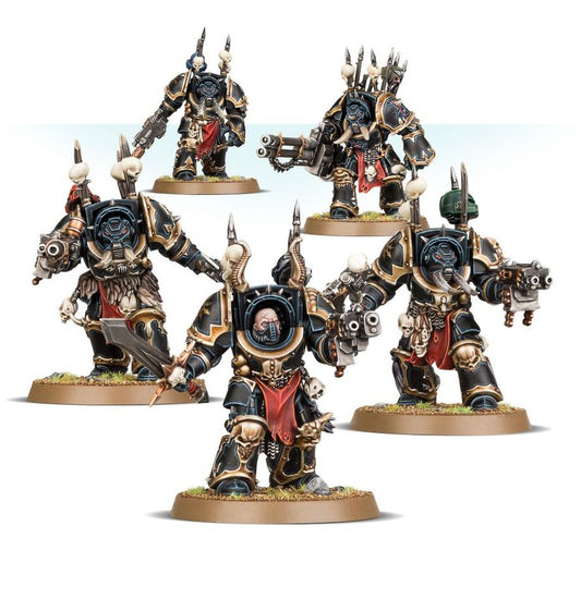 Warhammer Chaos Space Marines Chaos Terminator Squad