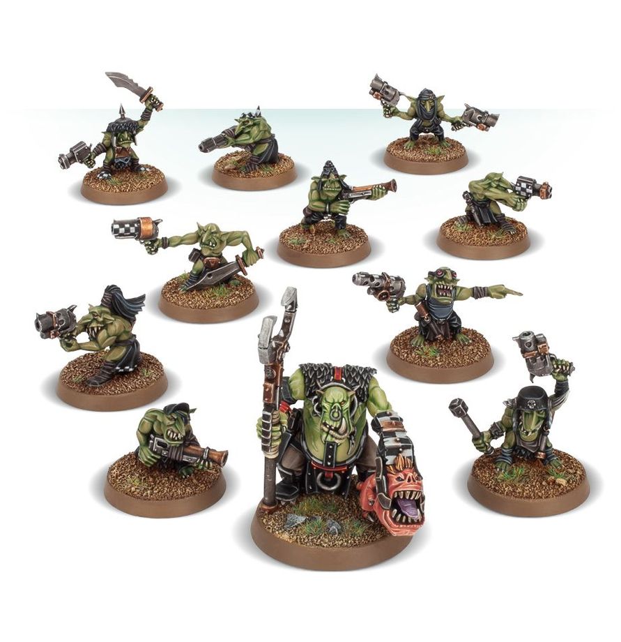 Warhammer Orks Runtherd and Gretchin