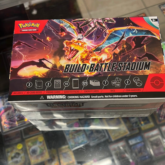 Pokémon: Scarlet & Violet Obsidian Flames Build and Battle Stadium