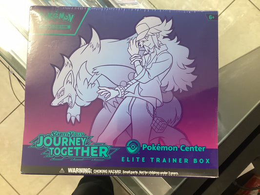 Journey together elite trainer box Pokémon center exclusive