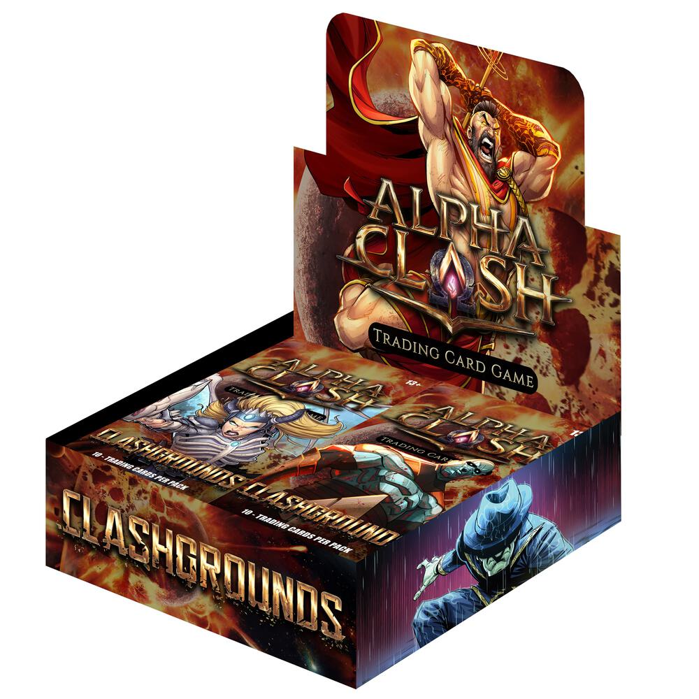 Alpha Clash Clashgrounds Booster Box