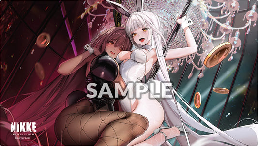Goddess of Victory: Nikke - Bunny X 777 - Noir & Blanc - Playmat