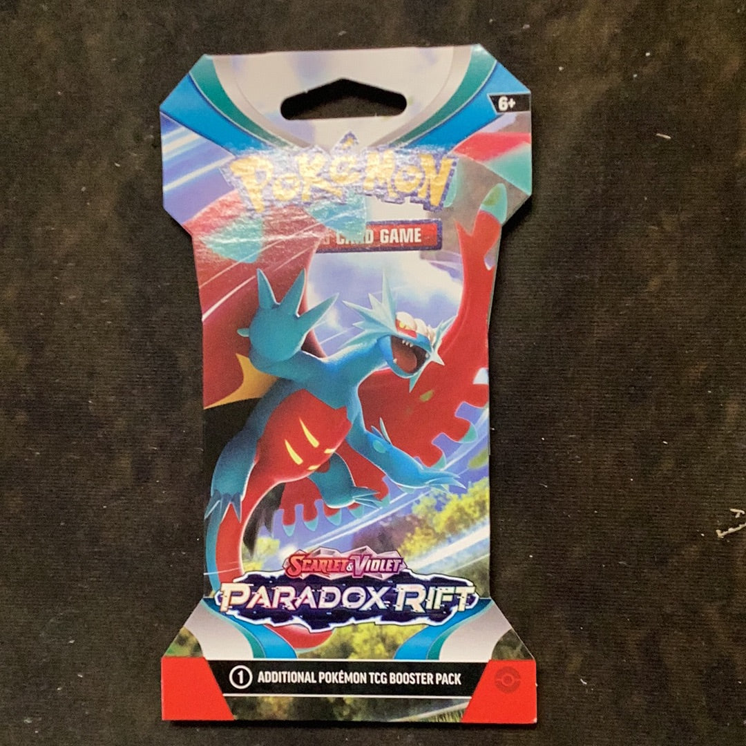 Pokmon: Scarlet & Violet Paradox Rift Sleeved Booster Pack Hyper Collectibles Pokmon: Scarlet & Violet Paradox Rift Sleeved Booster Pack Hyper Collectibles