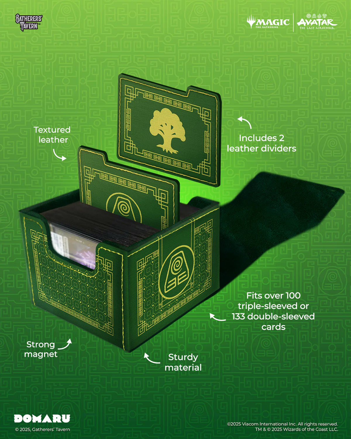 GATHERERS TAVERN AVATAR DOMARU DECK BOXES