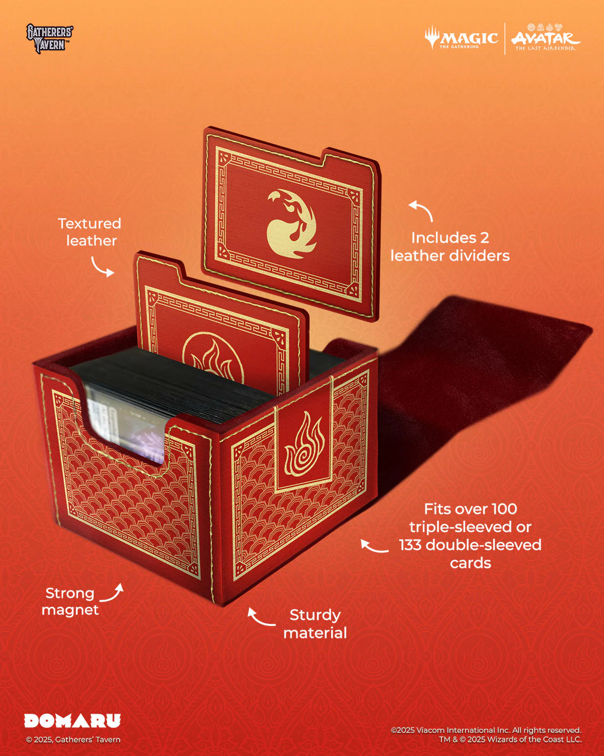 GATHERERS TAVERN AVATAR DOMARU DECK BOXES