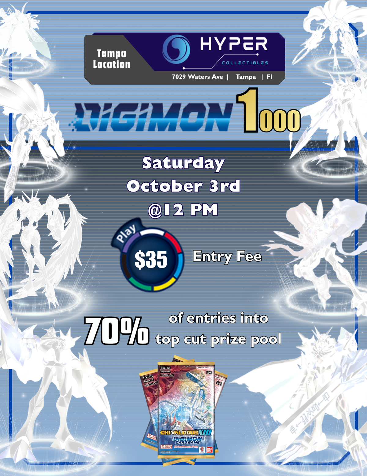 Digimon 1K Hyper tampa