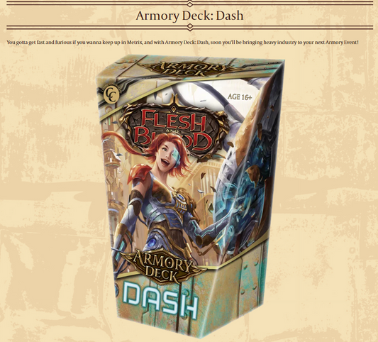 Flesh and Blood: Armory Deck Dash IO