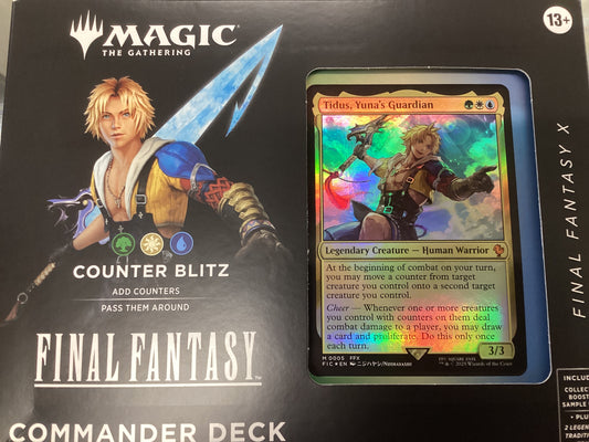 Magic Final Fantasy X Commander Deck Counter Blitz