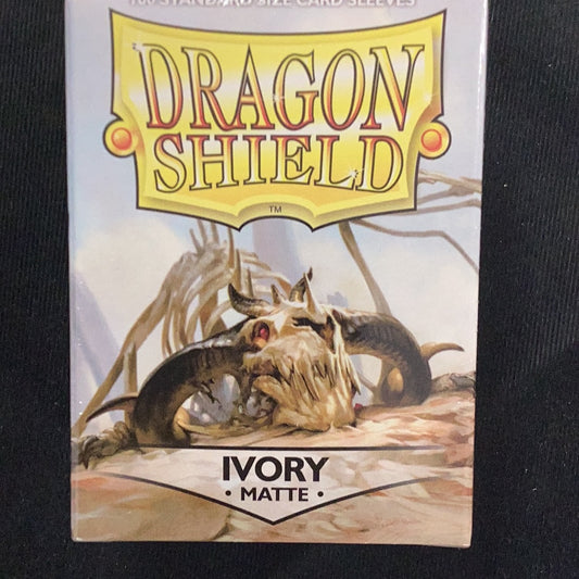 Dragon Shield: Ivory Matte Sleeves 100ct