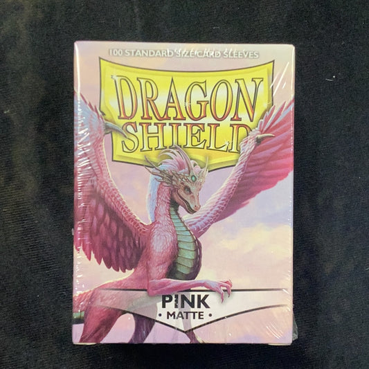 Dragon Shield: Pink Matte Sleeves 100ct