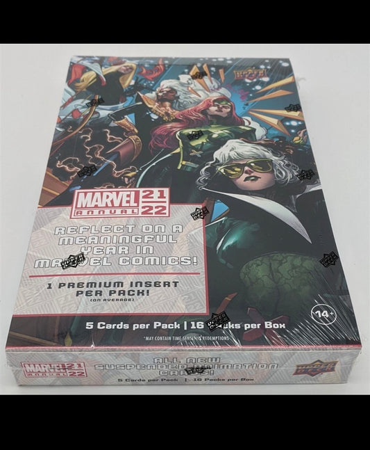 Upper Deck 2021-22 Marvel Annual Hobby Box
