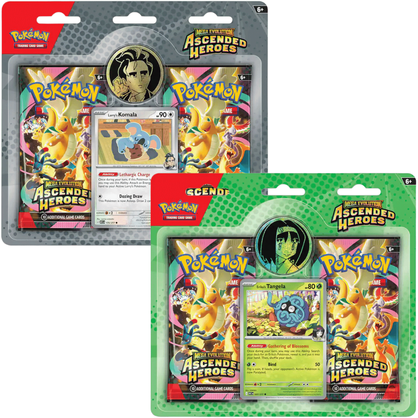 Pokemon: Mega Evolution Ascended Heroes - 2-Pack Blister