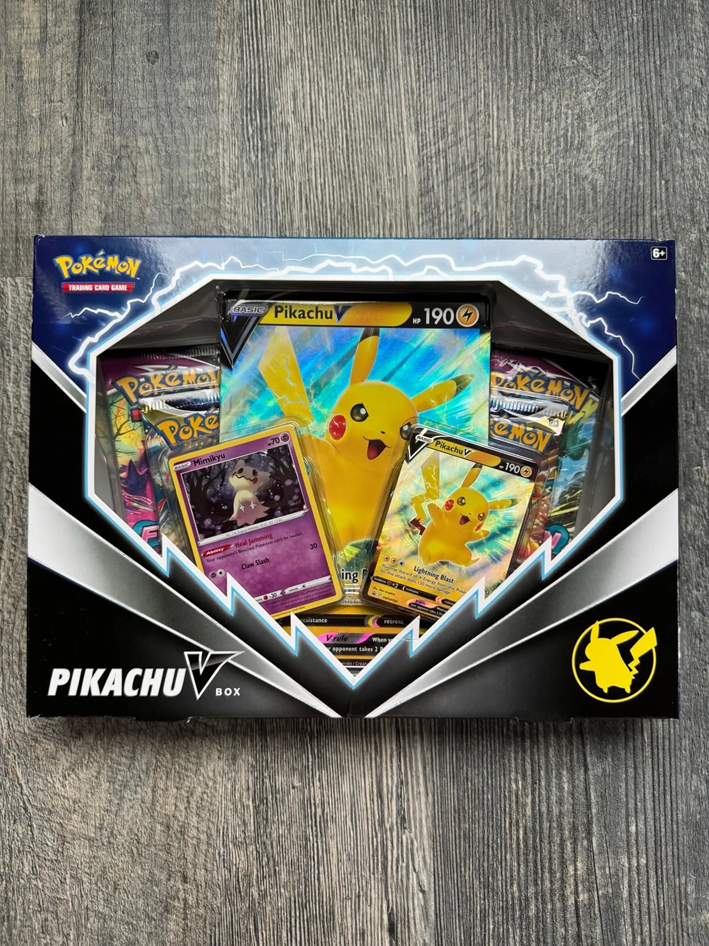 Pikachu V Box