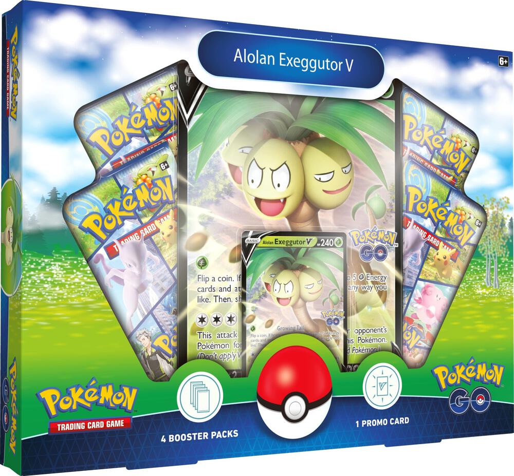 Alolan Exeggutor V Pokemon GO Box