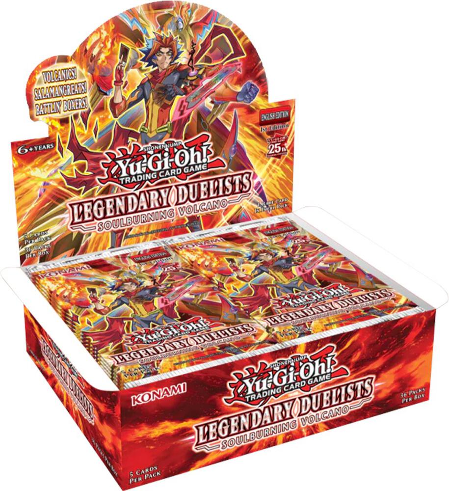 Yu-Gi-Oh Legendary Duelists: Soulburning Volcano Booster Box