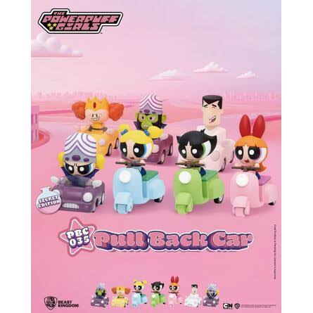 Powerpuff girls Pull-back car