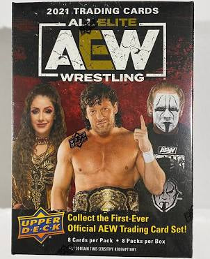 Upper Deck AEW Official 2021 First Issue Box Sealed