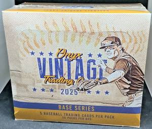 Onyx Vintage 2025 Baseball Base Series
