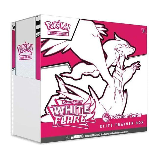 White flare Pokémon center Etb