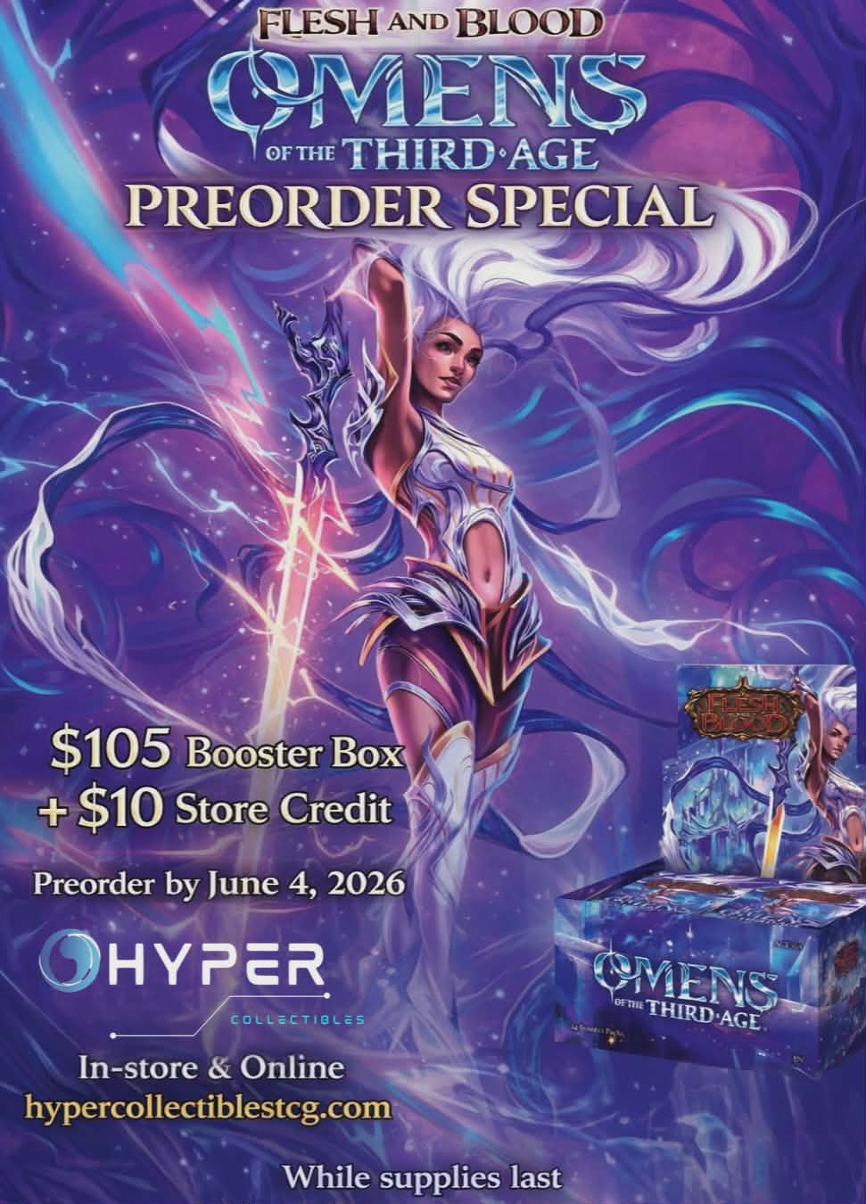 Flesh and Blood: Omens of the Third Age - Booster Box
