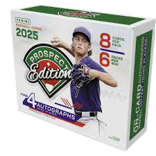 2025 PANINI PROSPECT EDITION BASEBALL HOBBY BOX