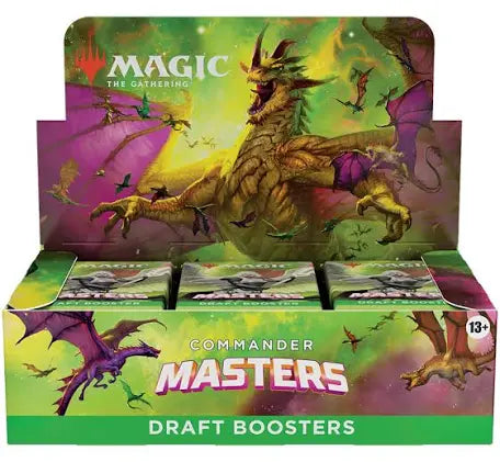 Magic The Gathering: Commander Masters Draft Boosters Box