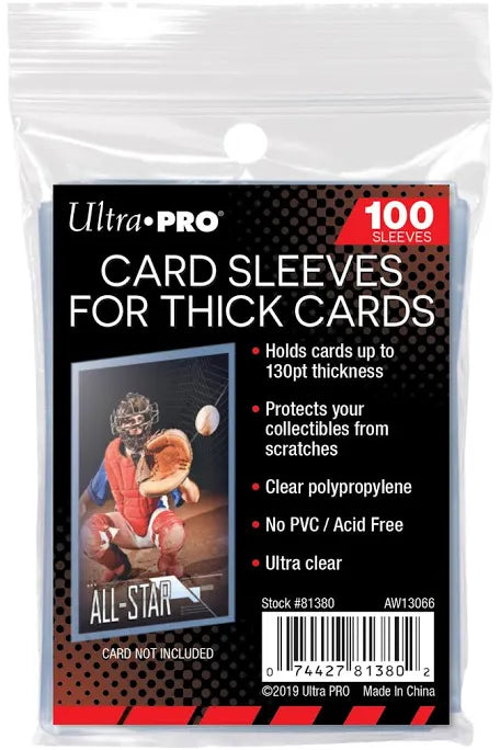 Ultra Pro Thick Soft Sleeve