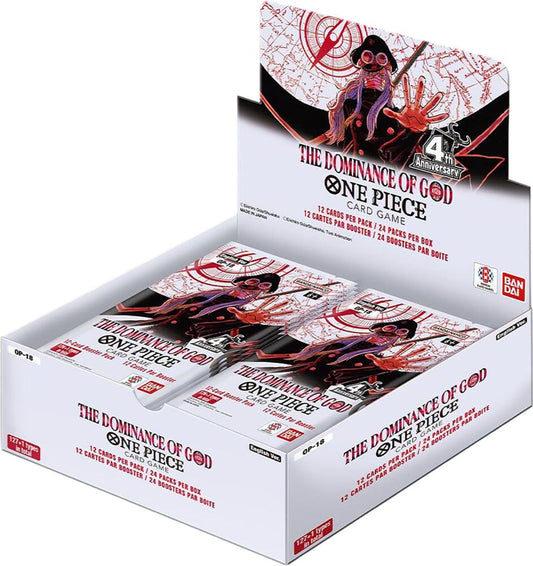 (Preorder) One Piece: The Dominance of God [OP18] - Booster Box