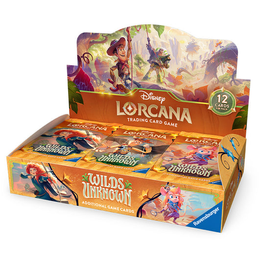 (PreOrder) Lorcana: Wilds Unknown - Booster Box