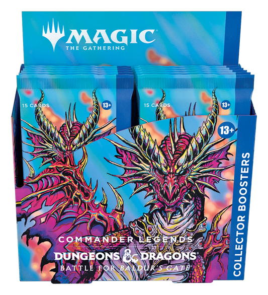 Magic the Gathering: Commander Legends Dungeons & Dragons Battle for Baldur’s Gate Collector Booster Box