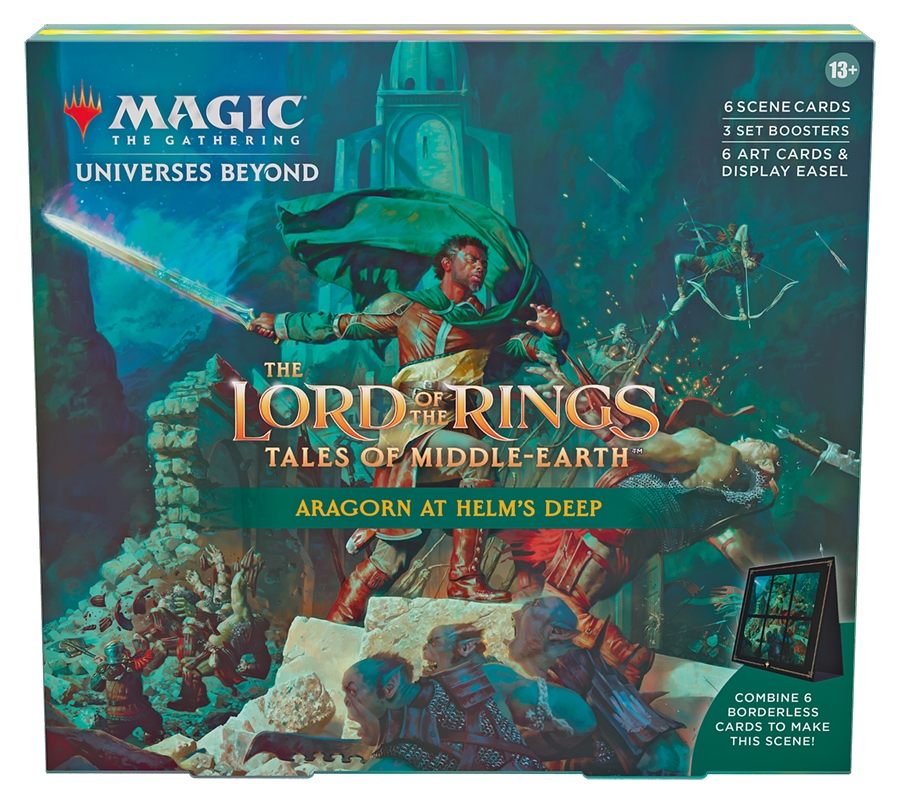 Magic the Gathering: The Lord of the Rings Middle-Earth Aragorn at Helm’s Deep Box