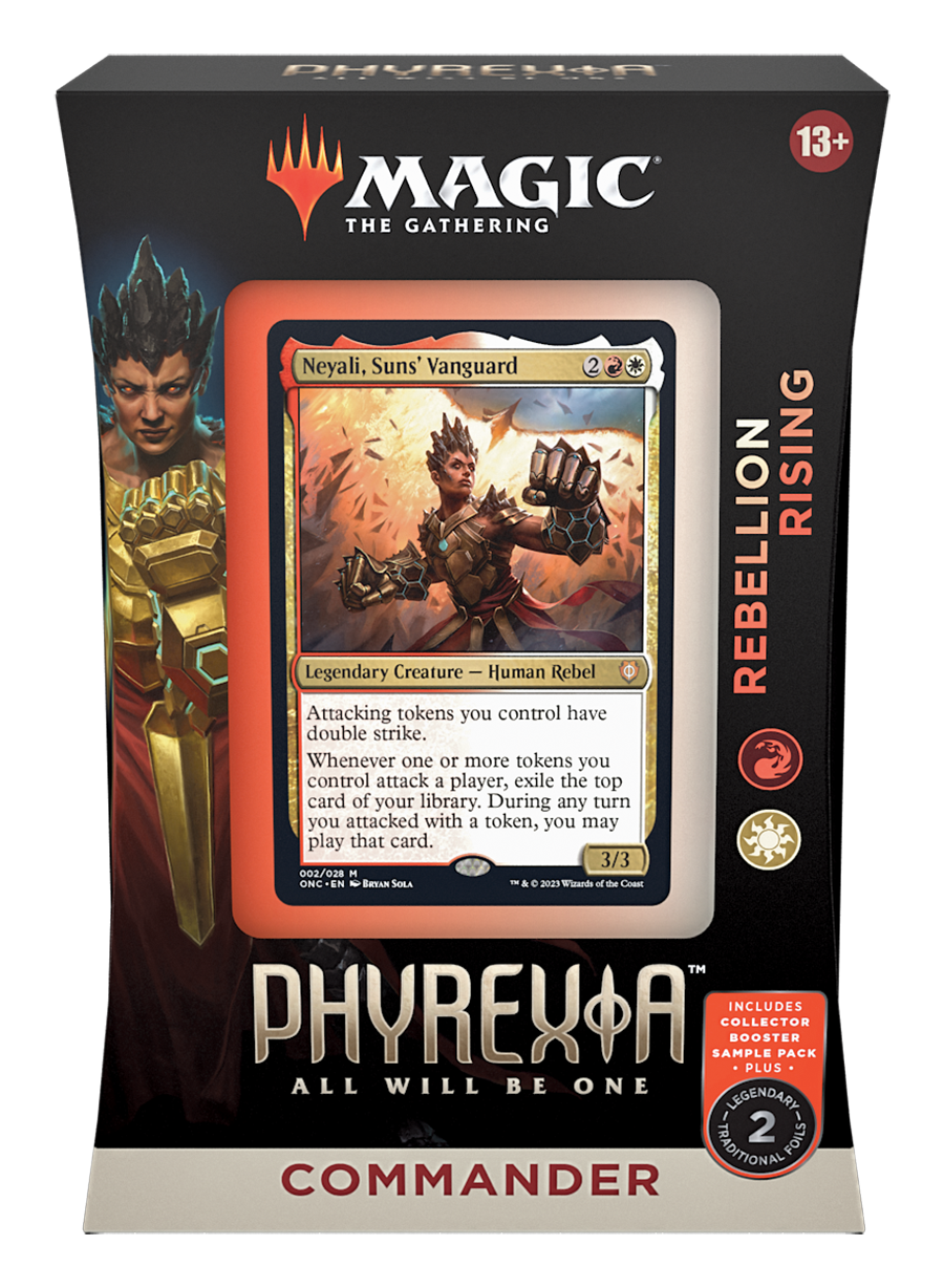 Magic The Gathering: Phyrexia: All Will Be One Commander Deck - Rebellion Rising