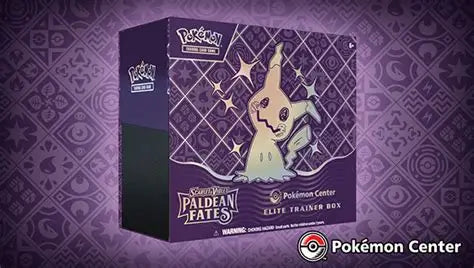 Paldean Fates Pokemon Center Elite Trainer Box (Exclusive)
