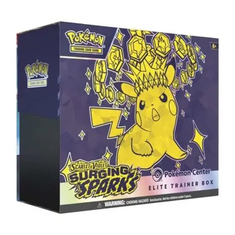Surging Sparks Pokemon Center Elite Trainer Box (Exclusive)