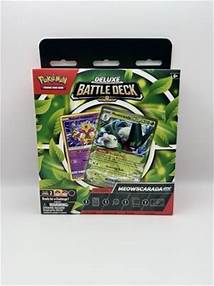 Pokémon Trading Card Game: Meowscarada ex Deluxe Battle Deck