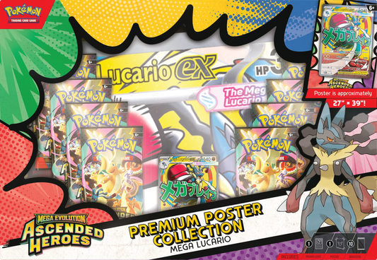 Pokemon: Mega Evolution - Ascended Heroes Premium Poster Collection