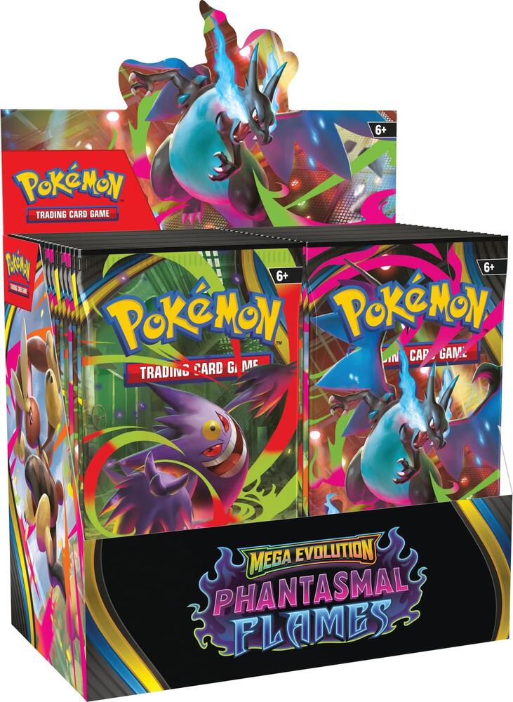 Pokemon TCG: Phantasmal Flames Booster Box (ME02 PFL)