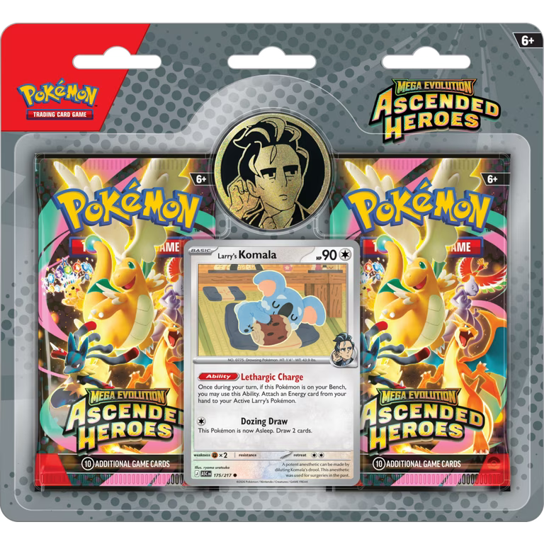 Pokemon: Mega Evolution Ascended Heroes - 2-Pack Blister