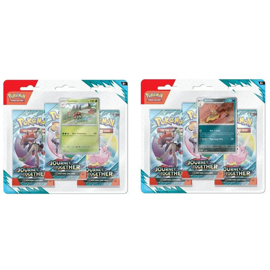Pokémon TCG: Journey Together 3-pack Blister
