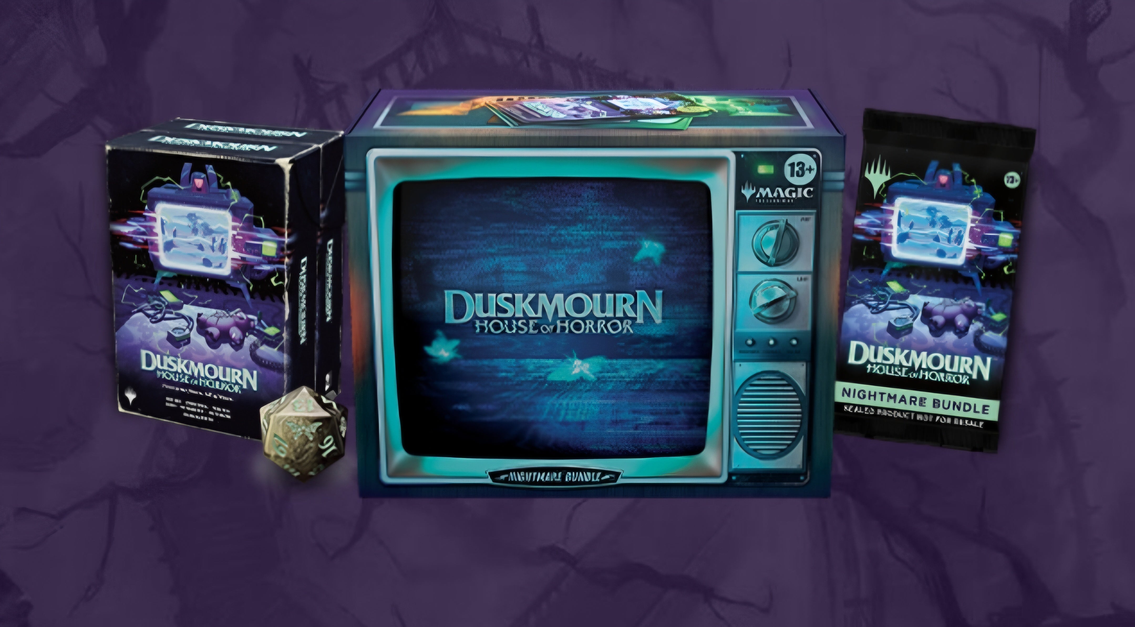 Magic the Gathering: DUSKMOURN: HOUSE OF HORROR Nightmare Bundle ...