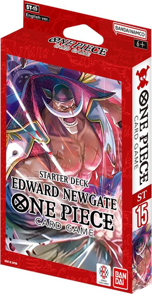 One Piece Card Game: Starter Deck 15: RED Edward.Newgate (ST-15)